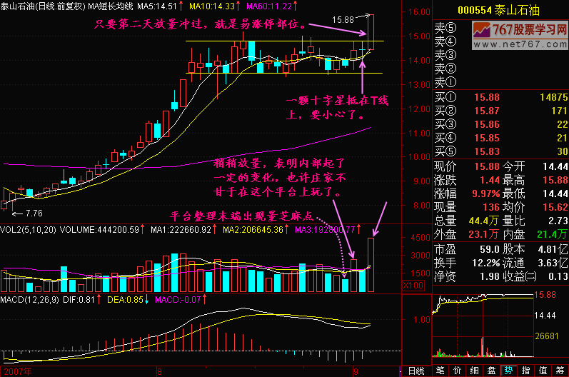 85.易涨停部位 新生300天图解教程