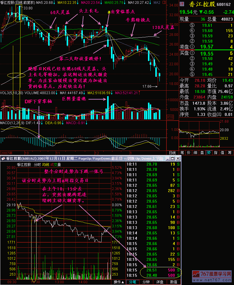 222.巨量抛盘诱跌势 新生300天图解教程