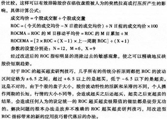 变动率指标ROC呼改进