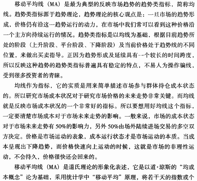 均线及应用 K线形态实战解析