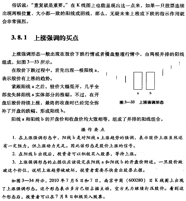 上涨强调与下跌强调 股票投资入门