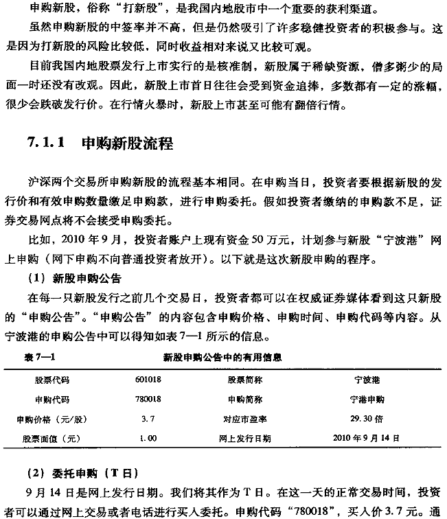 申购新股呼流程与技巧 股票投资入门