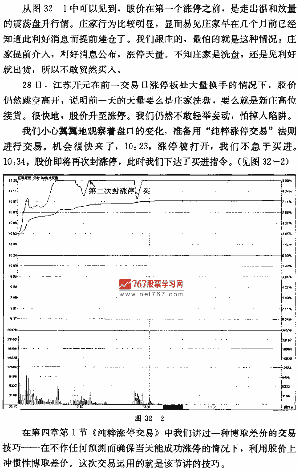 博取差价 捕捉连续涨停