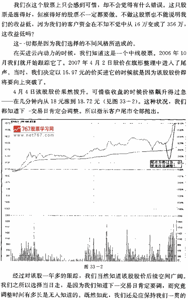 坚持短线风格