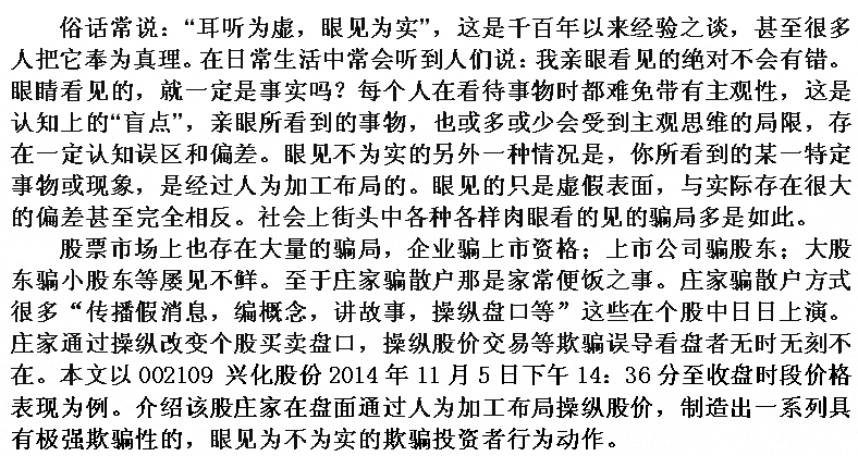 兴化股份庄家发现盘拉高 股票实战分析图解