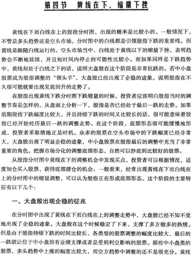 大盘分时图分析(2) 图解