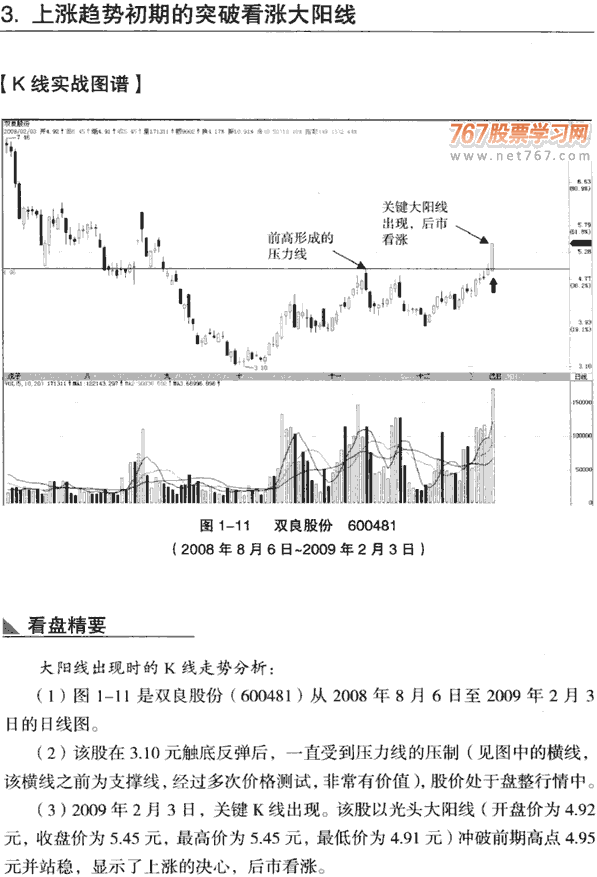 大阳线实战分析(1) 图解