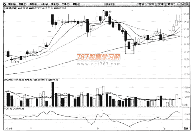 均线中呼生命线(图解)